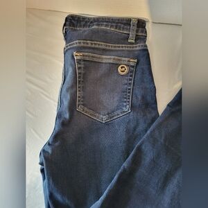 Mickeal Kors Women Jeans Izzy Cropped Skinny, Size 8  (28x25)
